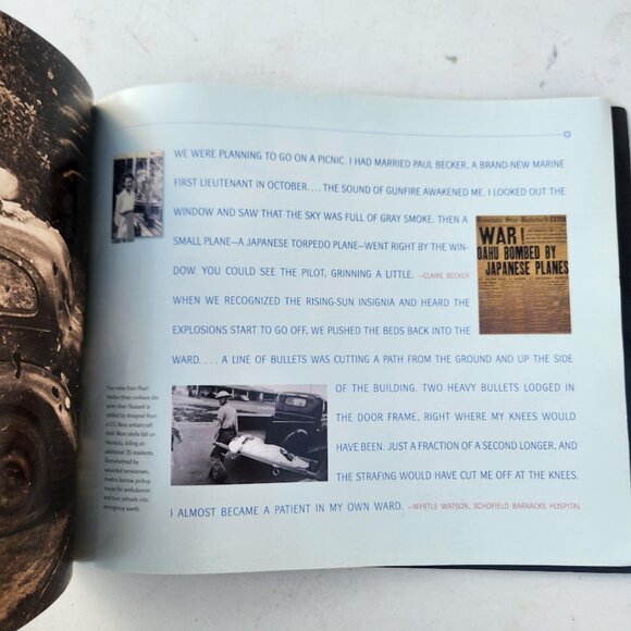 Pearl Harbor National Geographic Collector's Edition World War 2 WWII Book Great - Picture 3 of 11